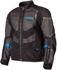Klim Baja S4 Motorfiets textiel jas Zwart Grijs S