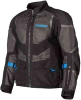 Klim Baja S4 Motorfiets textiel jas Zwart Grijs S