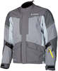Klim Carlsbad Gore-Tex 2019 Motorcycle Textile Jacket Motorfiets textiel jas,  grijs,  afmeting S