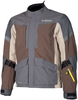 Klim Carlsbad Gore-Tex 2019 Motorcycle Textile Jacket Motorfiets textiel jas,  grijs-beige,  afmeting 2XL