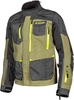 Klim Carlsbad Gore-Tex Motorfiets textiel jas Grijs Groen XL