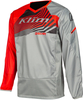 Klim Dakar 2023 Motorcross jersey,  grijs-rood,  afmeting XL