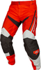 Klim Dakar In The Boots Motorcross Broek,  zwart-rood,  afmeting 40