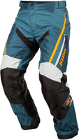 Klim Dakar Motorcross Broek,  groen-oranje,  afmeting 36