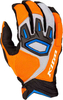 Klim Dakar Motorcross handschoenen Blauw Oranje S
