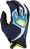 Klim Dakar Motorcross handschoenen Wit Blauw Geel 2XL