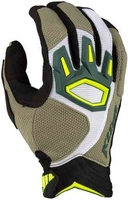Klim Dakar Motorcross handschoenen Zwart Wit Groen M