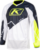 Klim Dakar Motorcross Jersey,  blauw-geel,  afmeting 2XL