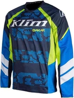 Klim Dakar Motorcross Jersey Blauw Geel L