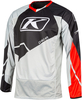 Klim Dakar Motorcross Jersey,  zwart-wit-rood,  afmeting 2XL