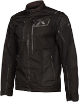 Klim Dakar Motorfiets textiel jas,  zwart,  afmeting 3XL