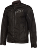 Klim Dakar Motorfiets textiel jas,  zwart,  afmeting L