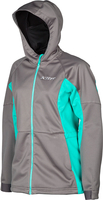 Klim Evolution Dames Hoodie,  blauw,  afmeting L voor vrouw