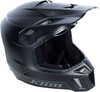 Klim F3 Cross Black Stealth Helm,  zwart,  afmeting M