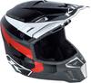 Klim F3 Cross Red Lightning Helm Zwart Rood 3XL