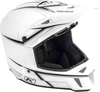 Klim F3 Cross White Black Pinstripes Helm Wit M