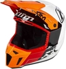 Klim F3 Prizm Motorcross helm Wit Rood Oranje L