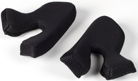 Klim F3 SM-LG Wang pads,  zwart,  afmeting 25 mm voor man