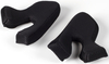 Klim F3 XL-4XL Wangpads,  zwart,  afmeting 25 mm voor man