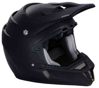 Klim F4 Black Matt Helm Zwart XL