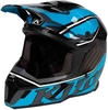 Klim F5 Jet Carbon Motocross Helm Zwart Blauw S