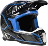Klim F5 Slopen van blauwe Motocross helm Zwart Blauw L