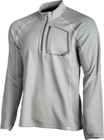 Klim Teton Merino Wool 1/4 Zip Shirt,  grijs,  afmeting L