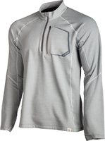 Klim Teton Merino Wool 1/4 Zip Shirt,  grijs,  afmeting S