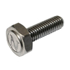 KOSO Magnetic schroef M6 x 1, 0 x L. 24 mm voor snelheidsmeter met sensor,  roestvrij staal,  zilver