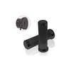 KOSO Verwarmde handgrepen titanium,  zwart,  zwart