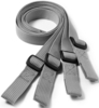 Kriega Subframe Loop Fastening Straps Bevestigingsriemen,  grijs