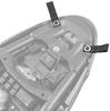 Kriega US-Drypack Triumph Trident 660 Montagekit,  zwart voor man