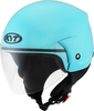 KYT Cougar Jet helm,  blauw,  afmeting S