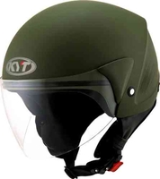 KYT Cougar Jet helm Groen XL