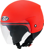 KYT Cougar Jet helm,  rood,  afmeting M