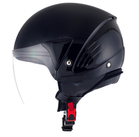 KYT Cougar Jet helm,  zwart,  afmeting L
