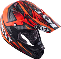 KYT Cross Over Power Motorcross helm Zwart Rood S