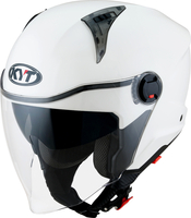 KYT D-City Plain Jet Helm,  wit,  afmeting L