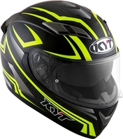 KYT Falcon 2 Essential Helm,  geel,  afmeting L