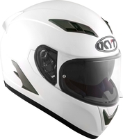 KYT Falcon 2 Plain Helm,  wit,  afmeting L