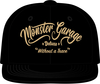 Monster Garage Dismantlers Flatbill Snapback pet,  zwart,  afmeting M