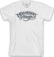 Monster Garage Hat T-shirt,  wit,  afmeting XL
