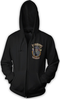 Monster Garage Skellweld Hoodie met ritssluiting,  zwart,  afmeting XL