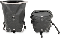 Moose Racing ADV1 Dry Saddlebags,  grijs,  afmeting 21-30l