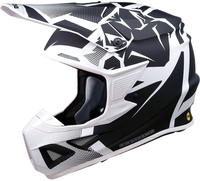 Moose Racing F.I. Agroid MIPS Motorcross Helm,  zwart-wit,  afmeting M