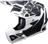 Moose Racing F.I. Agroid MIPS Motorcross Helm Zwart Wit S