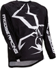 Moose Racing M1 Agroid S9S Motorcross Jersey,  zwart-wit,  afmeting L