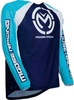 Moose Racing M1 Motorcross Jersey Wit Blauw L