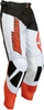 Moose Racing M1 S19 Motorcross Broek,  zwart-wit-oranje,  afmeting 34