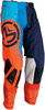Moose Racing M1 S20 Motorcross broek,  blauw-oranje,  afmeting 36